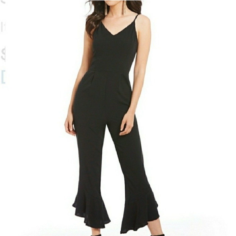 Black Gianni Bono Jumpsuit NWT size XS